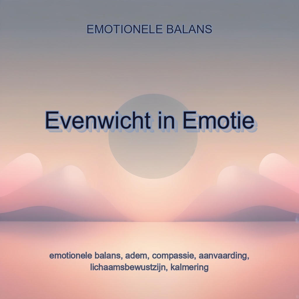 Evenwicht in Emotie